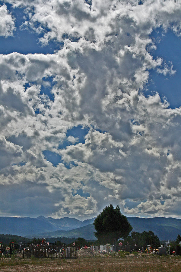 Cordova New Mexico Cemetery Photograph by Elizabeth Rose - Fine Art America