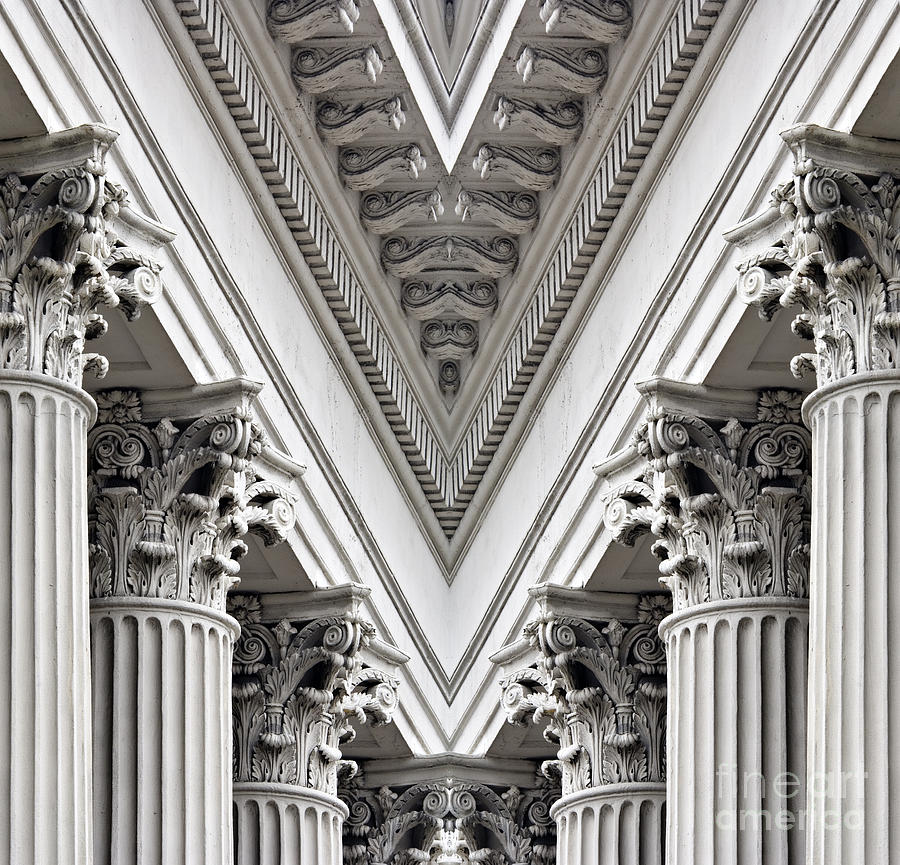 Corinthian Columns - D005242 Photograph by Daniel Dempster