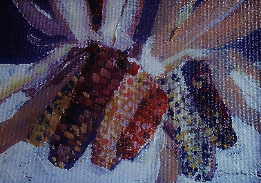 Corn Painting by Andrew Drozdowicz