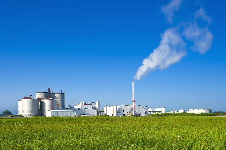 Corn Ethanol Processing Plant Photograph by David Nunuk