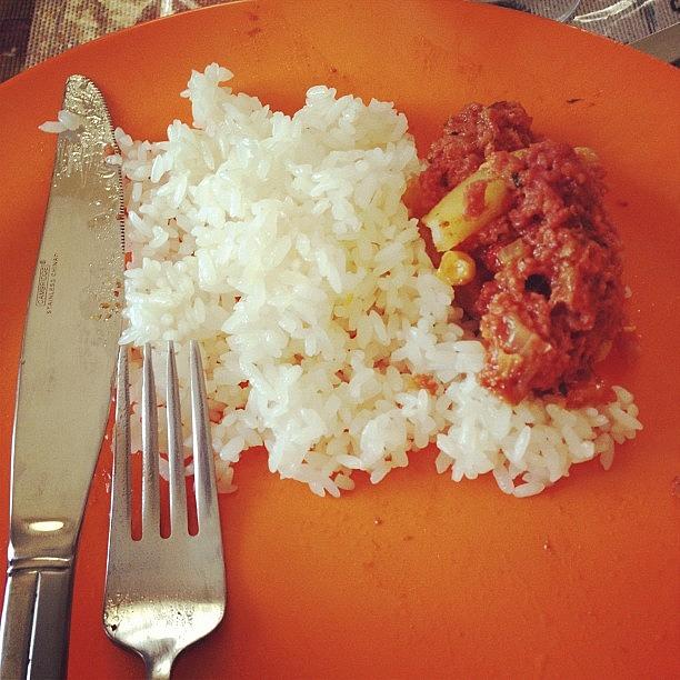 Corned Beef and Rice Photograph by Crystal Cruz