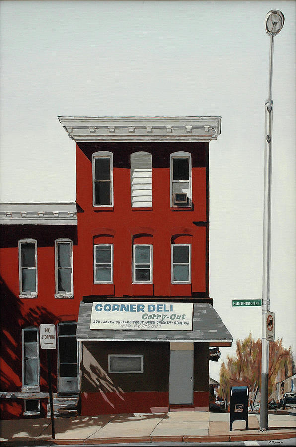 Corner Deli Painting by Craig Morris
