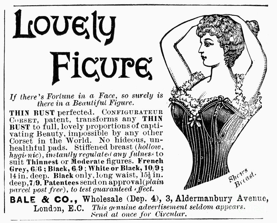 Corset, 1898 Photograph By Granger - Fine Art America