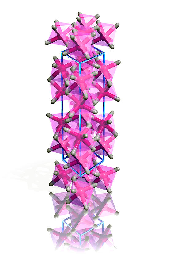 Corundum Crystal Structure Photograph by Laguna Design