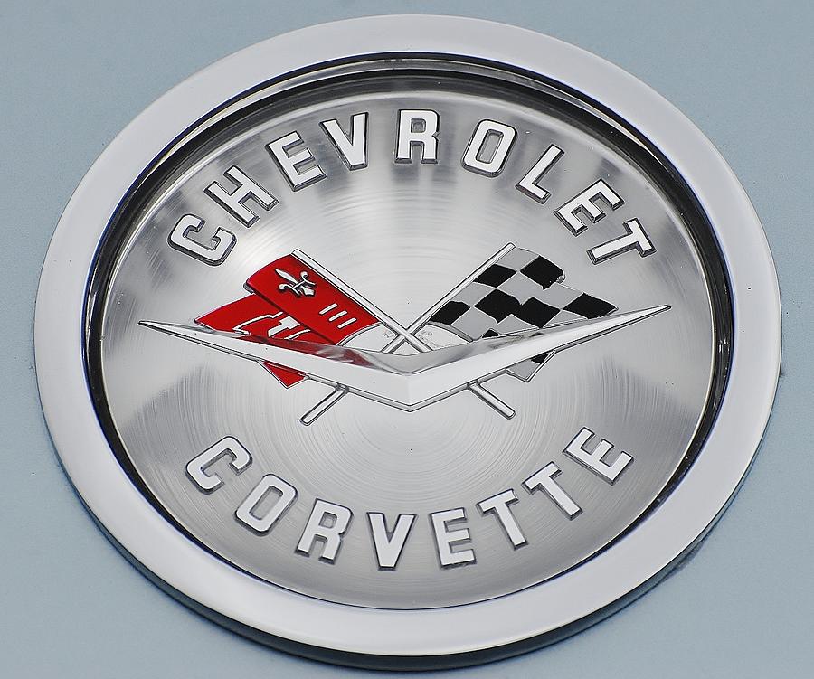 Corvette emblem Photograph by David Campione