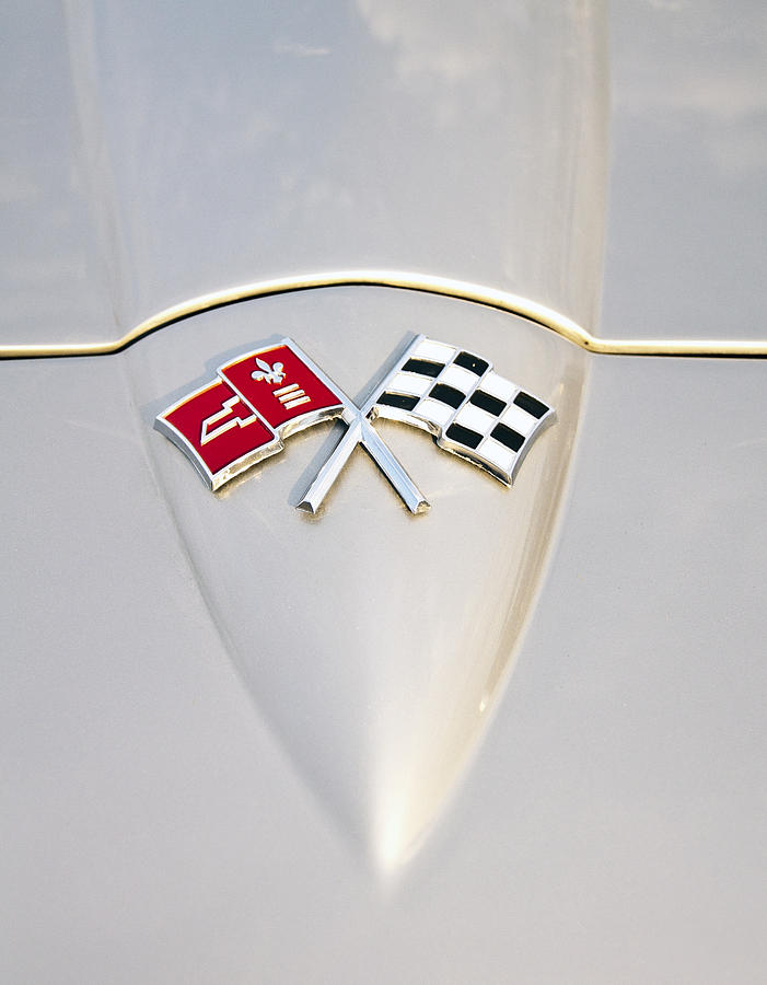 Corvette Emblem Photograph by Glenn Gordon