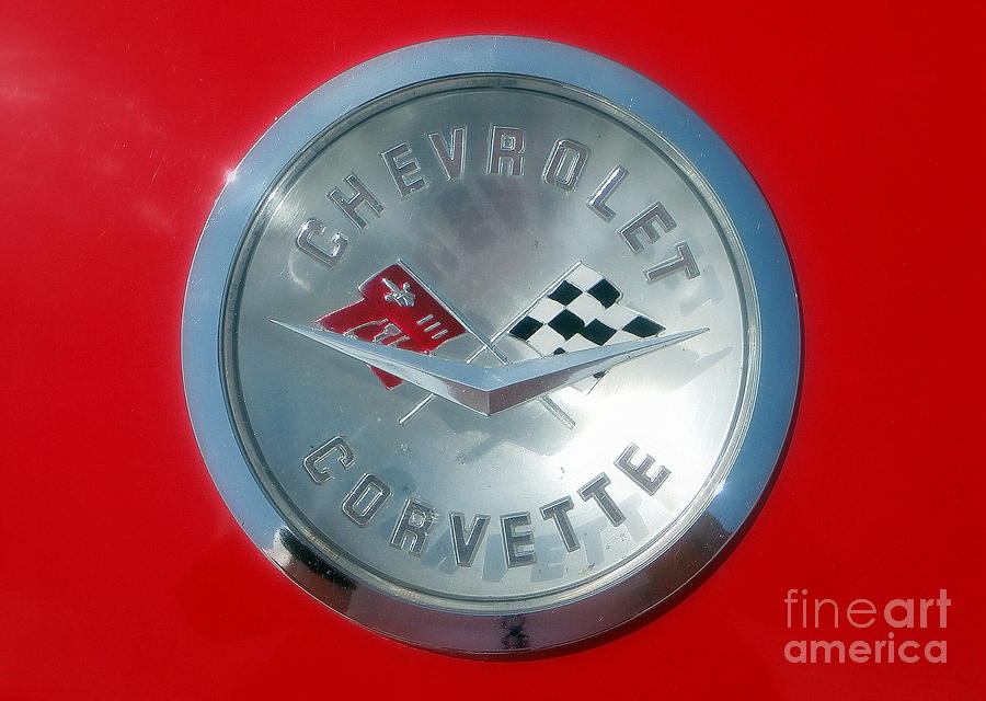 Chevrolet Photograph - Corvette Insignia by Karyn Robinson