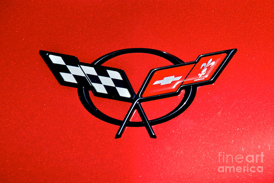 Corvette Logo Photograph by Mark Dodd
