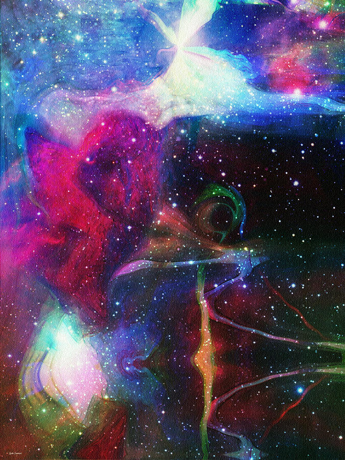 Cosmic Connection Digital Art by Linda Sannuti