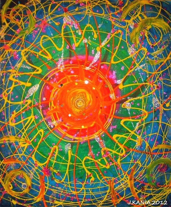Cosmos Painting by Jonathan Kania