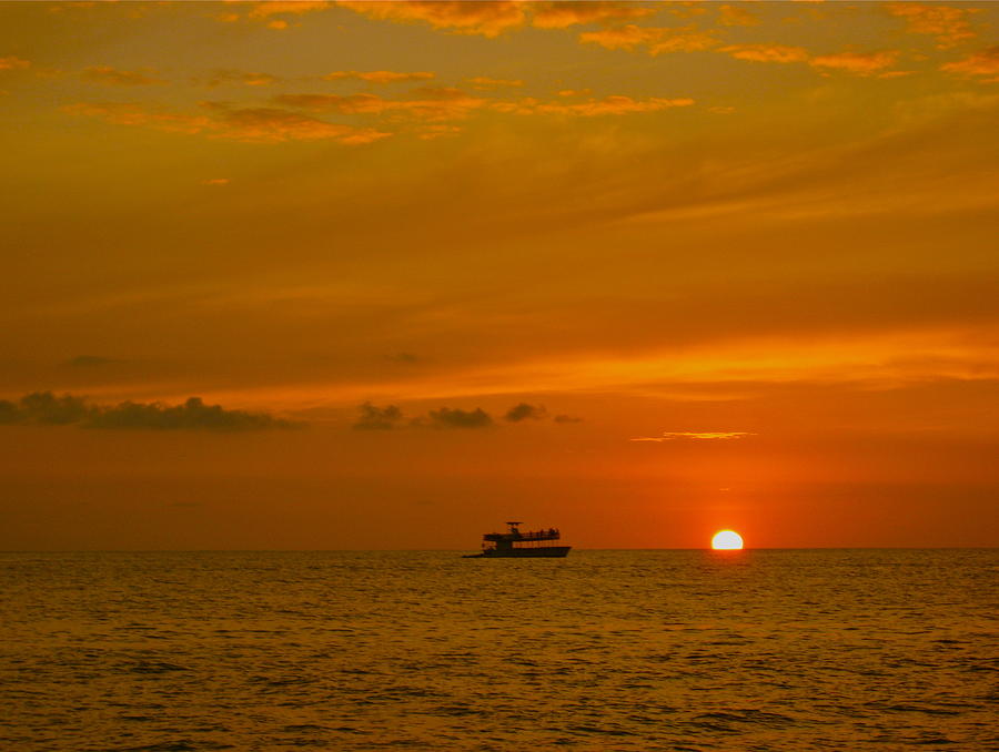 Costa Rica Sunset Photograph by Eric Tressler