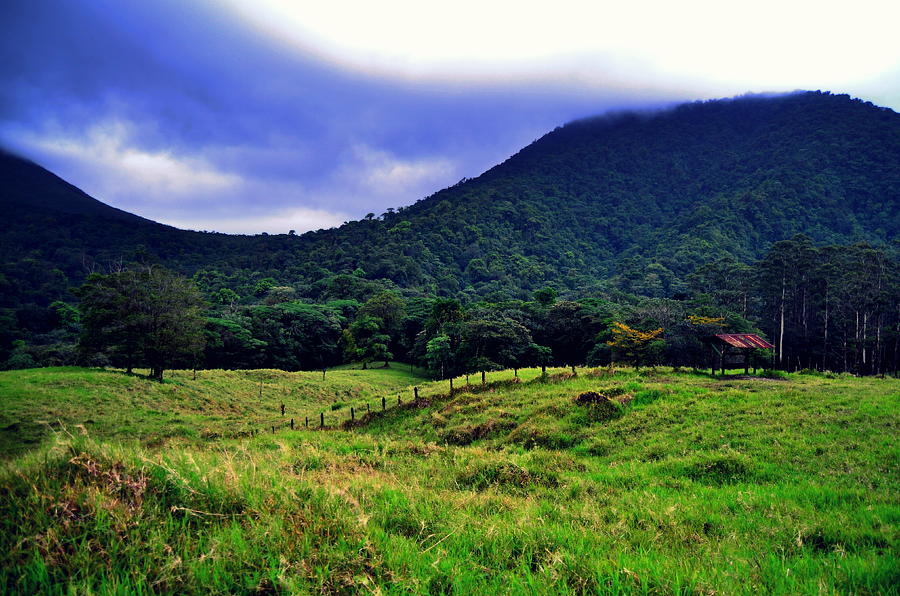 Mountain Photograph - Costa Rican Cordillera by Hunter Hebenstreit