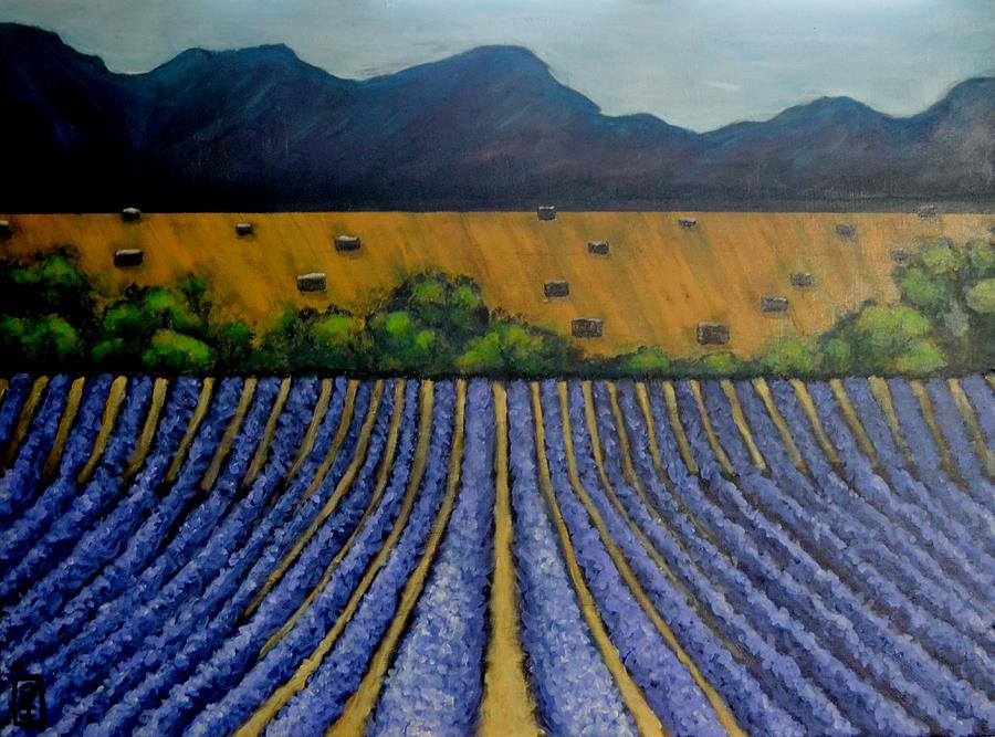 Provence Painting - Cote de Provence by Holly Donohoe