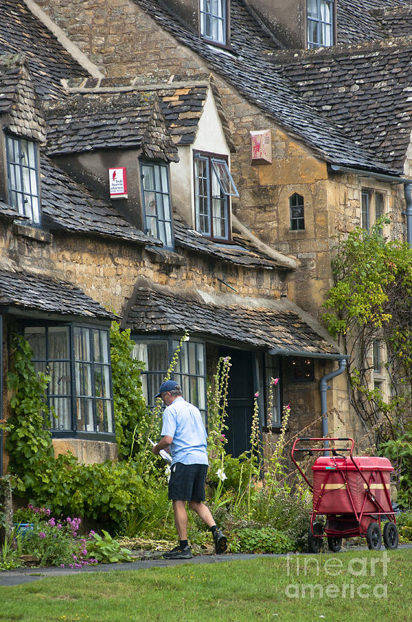 Cotswold postman Photograph by Andrew  Michael