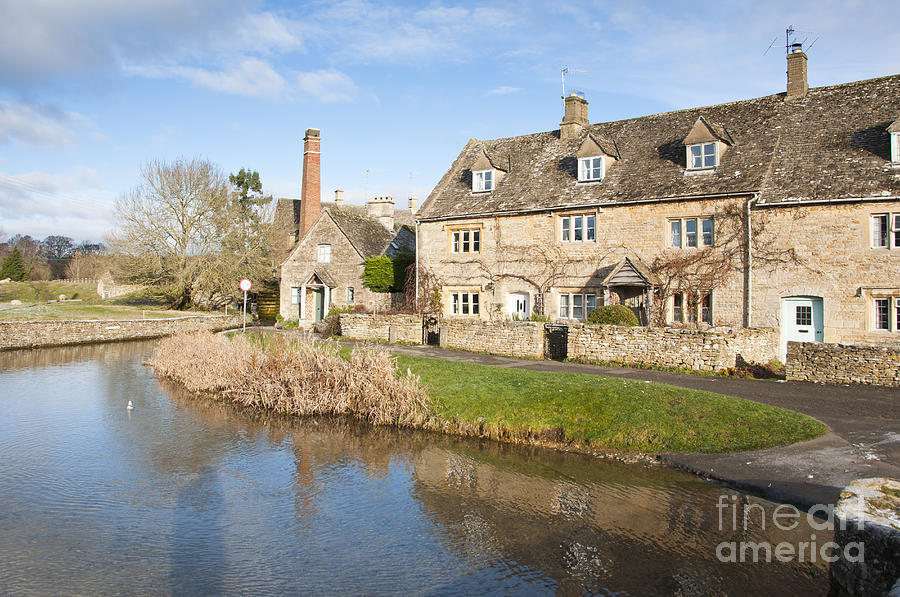 Cotswold village  Photograph by Andrew  Michael