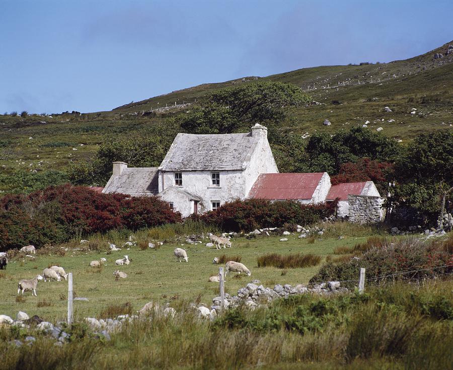 Architecture Photograph - Cottage, Ireland by The Irish Image Collection 