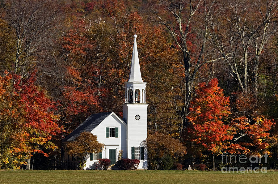 Country Church - D001218 Photograph by Daniel Dempster