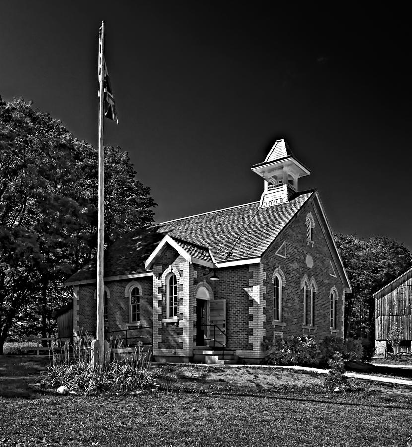 Landscape Photograph - Country Church monochrome by Steve Harrington