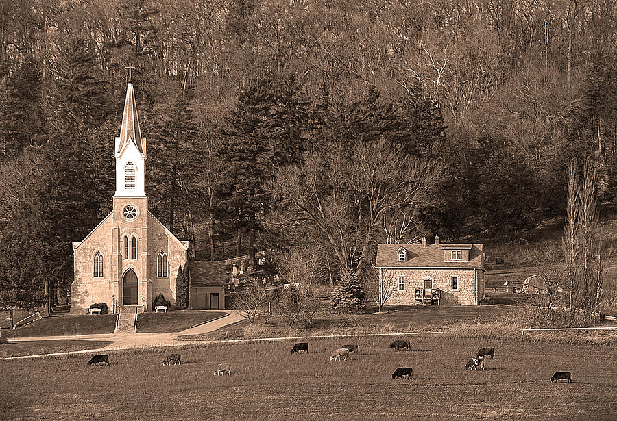 Country Church Photograph by Randall Branham