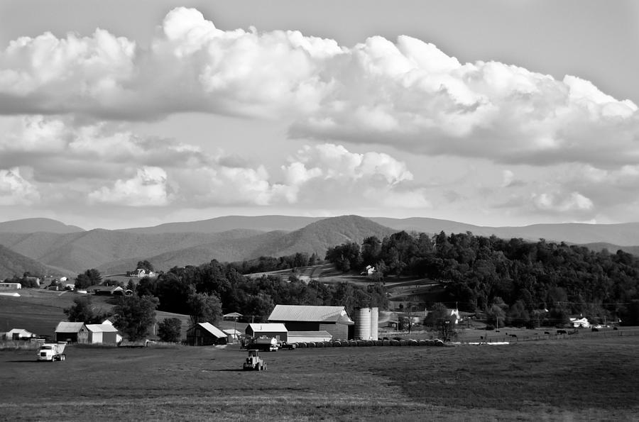 Mountain Photograph - Country Farm by Swift Family