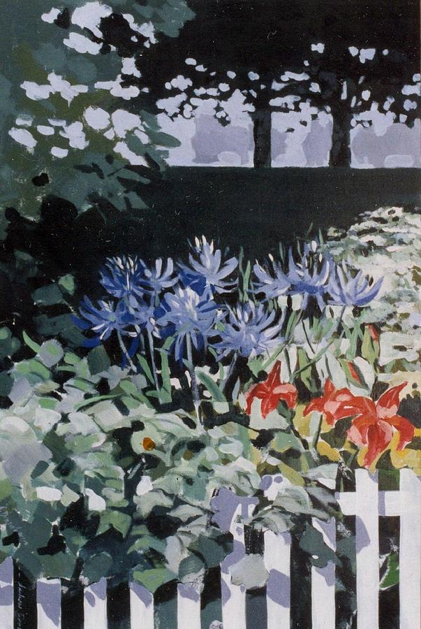 Country Garden 1 Of 3 Painting by Andrew Drozdowicz
