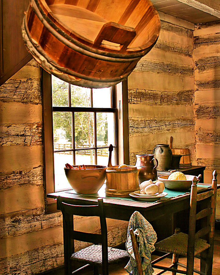 Country Kitchen Digital Art by Mary Almond