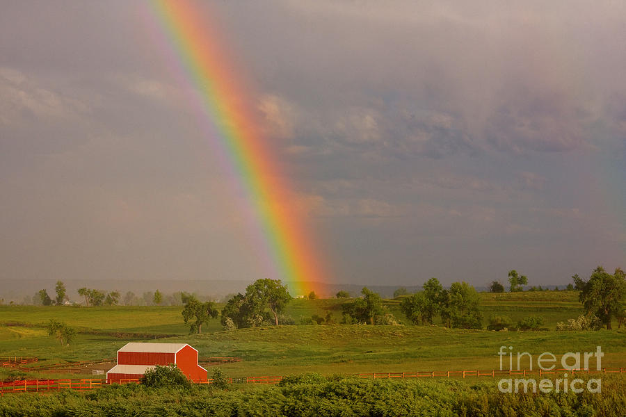 Country Rainbow Photograph by James BO Insogna