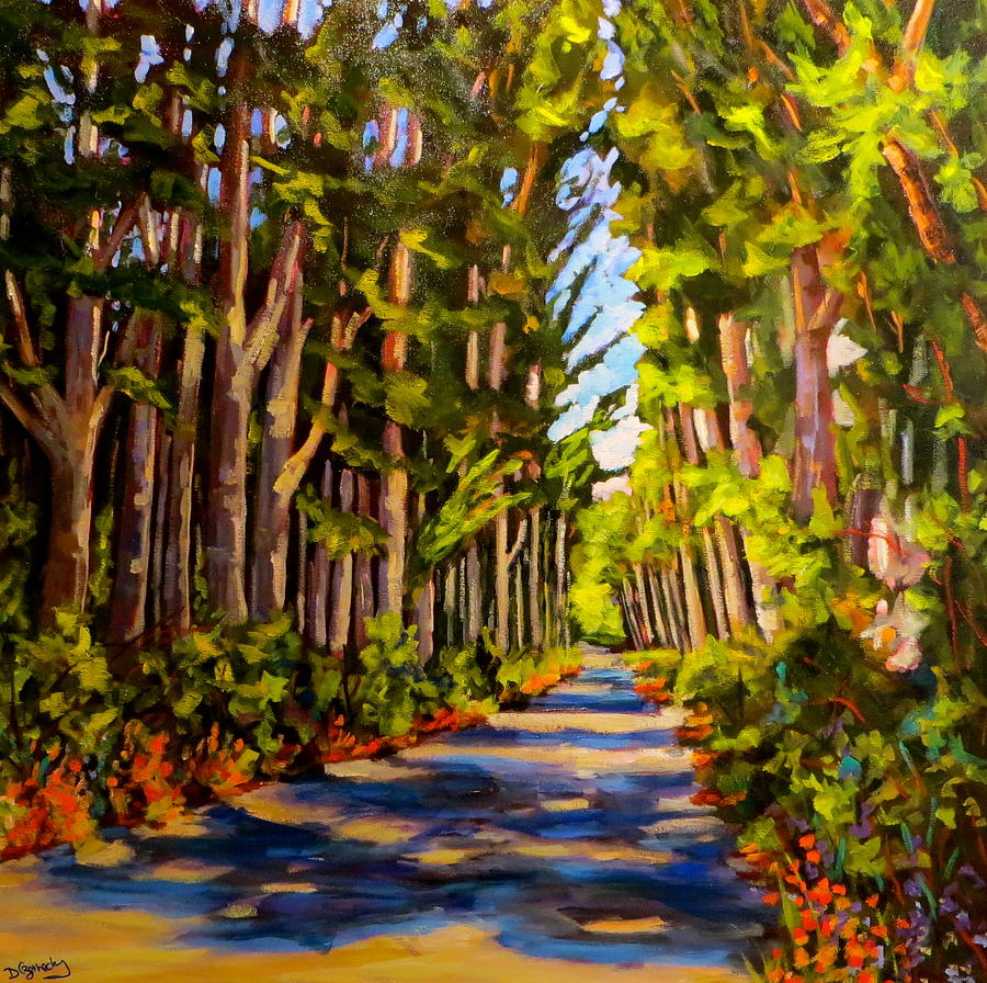 Country Road Painting by Deborah Czernecky SCA