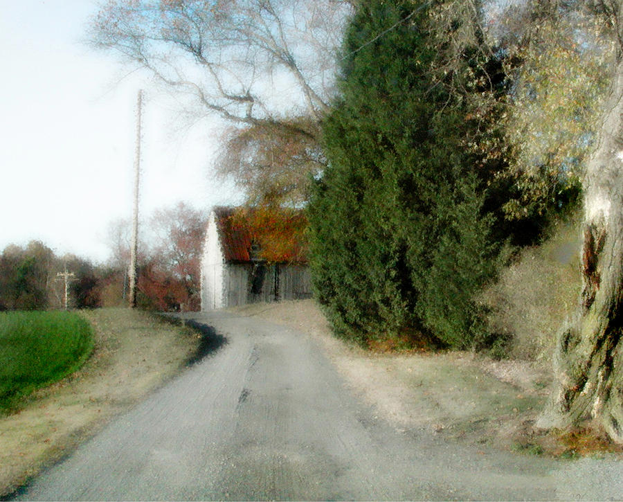Country Road Photograph by Marilyn Marchant