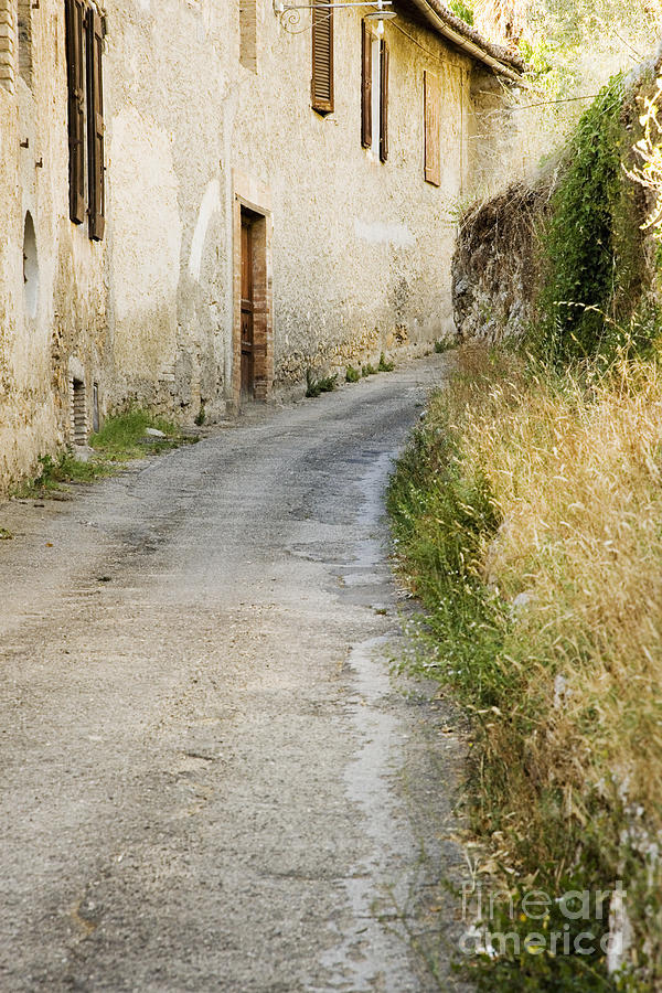 Country Road Passing House Photograph by Andersen Ross - Pixels