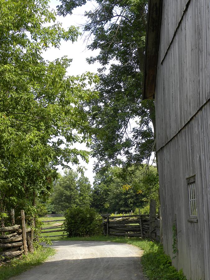 Upper Canada Village Photograph - Country Roads by Peggy McDonald Upper Canada Village Photograph - Country Roads by Peggy McDonald