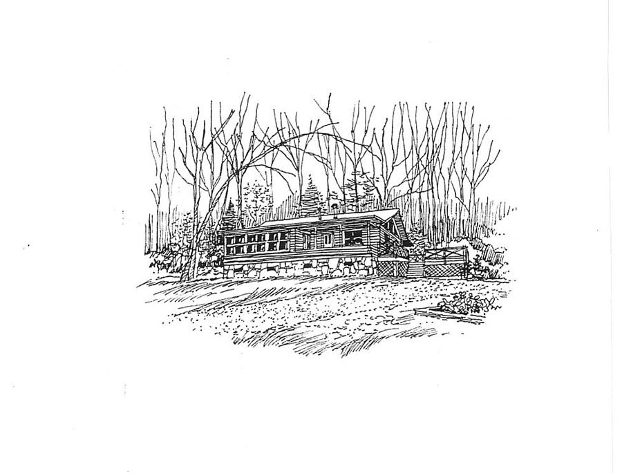 country scene drawing