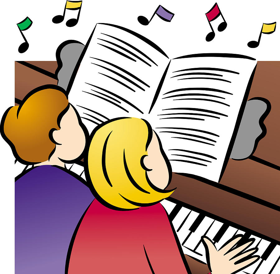 Play The Piano Clipart