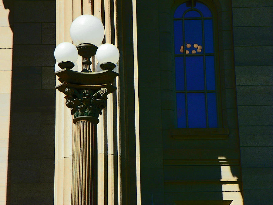 Courthouse Lights Photograph by Lenore Senior