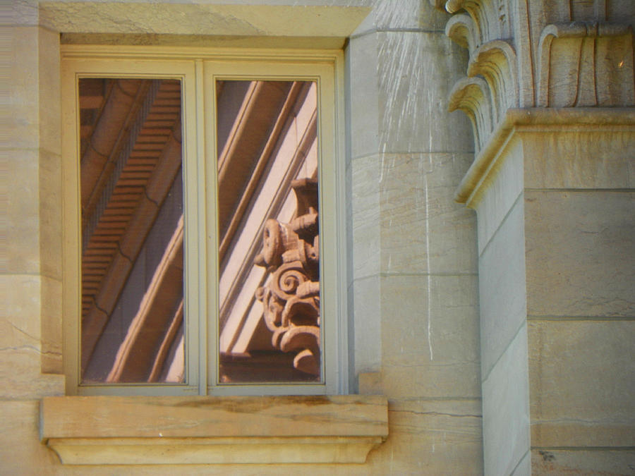 Courthouse Window 2 Photograph by Lenore Senior
