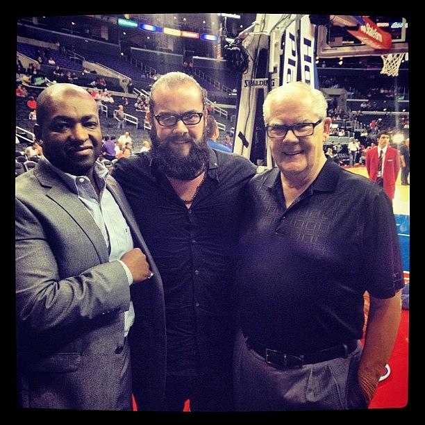 Courtside Photograph - #courtside #seasontickets #clippers My by Todd Davis