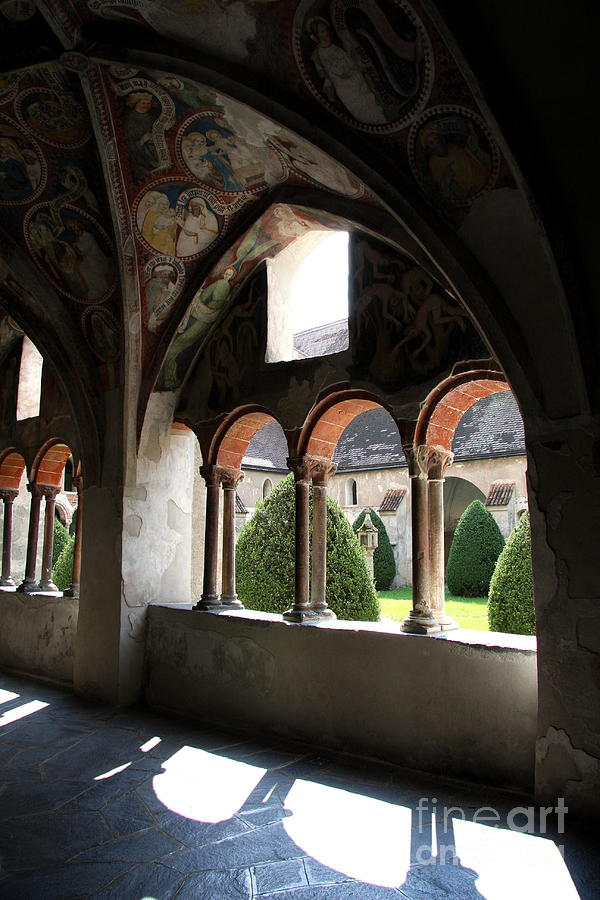 Courtyard Photograph by Christiane Schulze Art And Photography