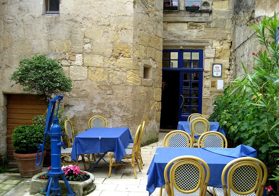 Courtyard in Provence Photograph by Dany Lison