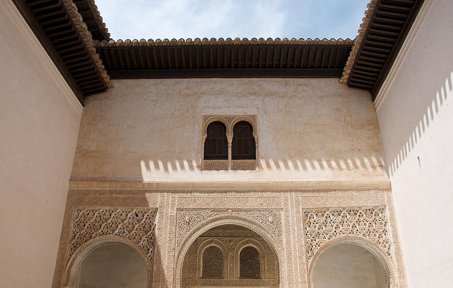 Courtyard Roof Alhambra Photograph by David Kleinsasser