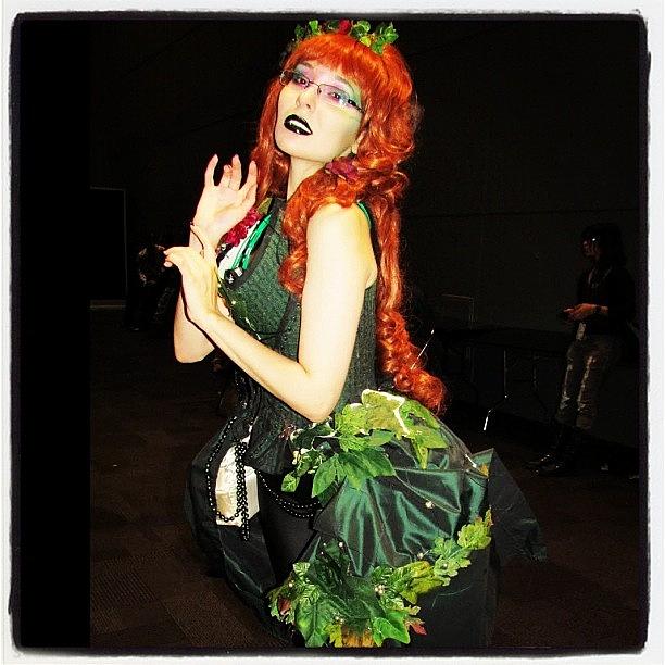 Halloween Photograph - #couture Poison Ivy At #nycc #comiccon by Mariana L