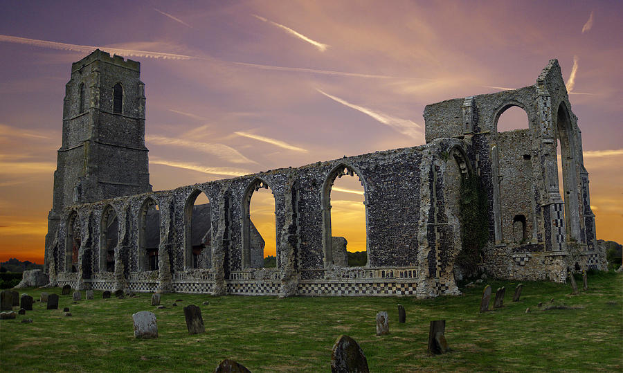 Covehithe Abbey - Suffolk Photograph by Rod Jones