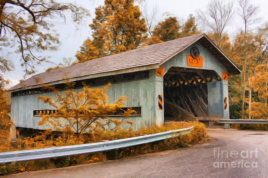Covered Bridge 3 Photograph by Tom Griffithe