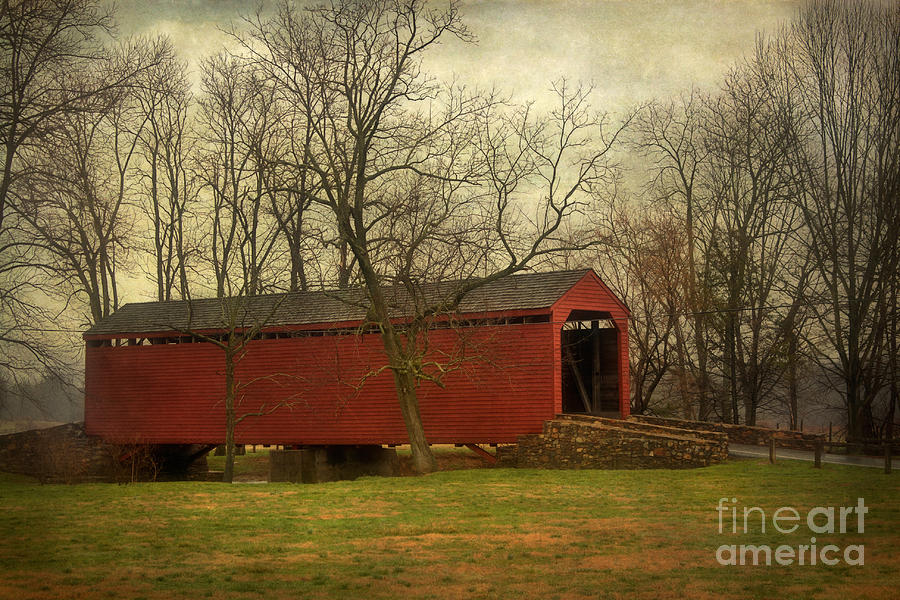 Covered Bridge at Loys Station Photograph by Susan Isakson - Pixels