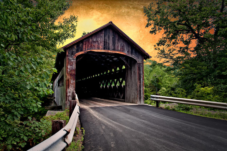 Covered Bridge Photograph by Fred LeBlanc