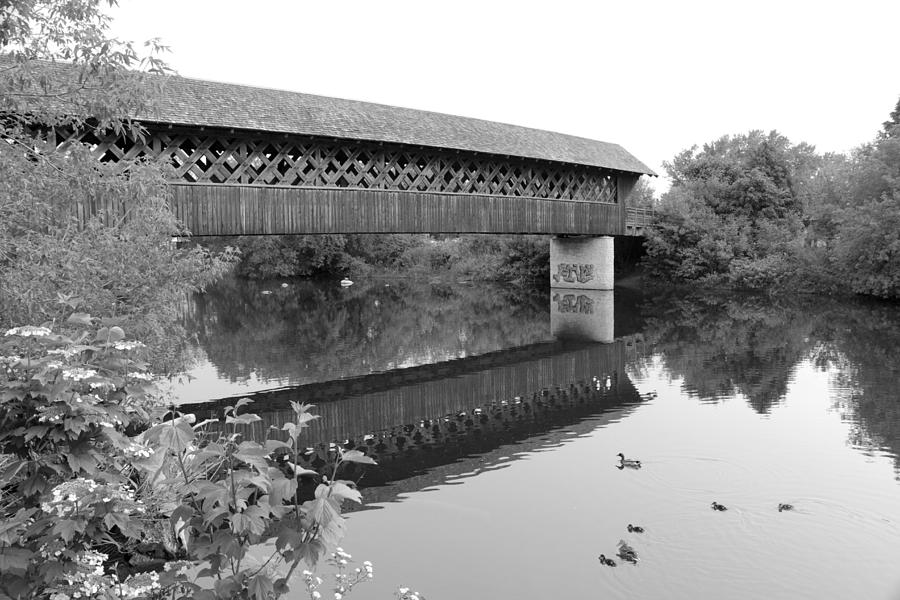 Covered Bridge Guelph Ontario Photograph by Nick Mares