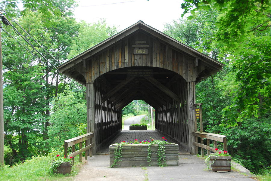 Covered Bridge Photograph by Larry Van Valkenburgh - Fine Art America