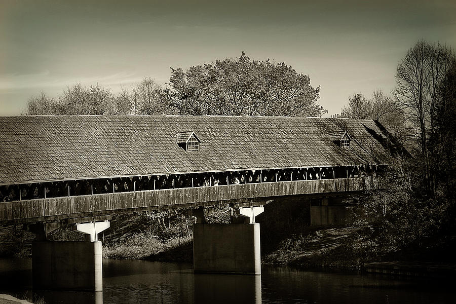 Covered Bridge of Frankenmuth Photograph by Scott Hovind