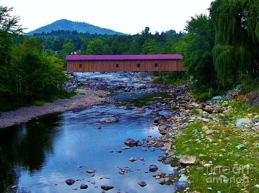 Covered Bridge Photograph by Peggy Miller