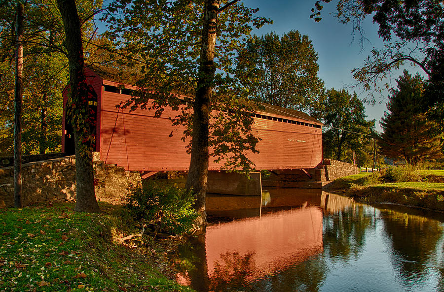 Covered Bridge Photograph by Roni Chastain