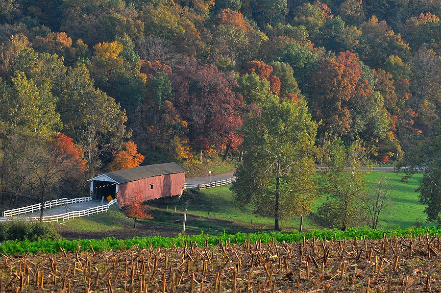 Covered Bridges of Pennsylvania Photograph by Kimberly Little - Fine ...